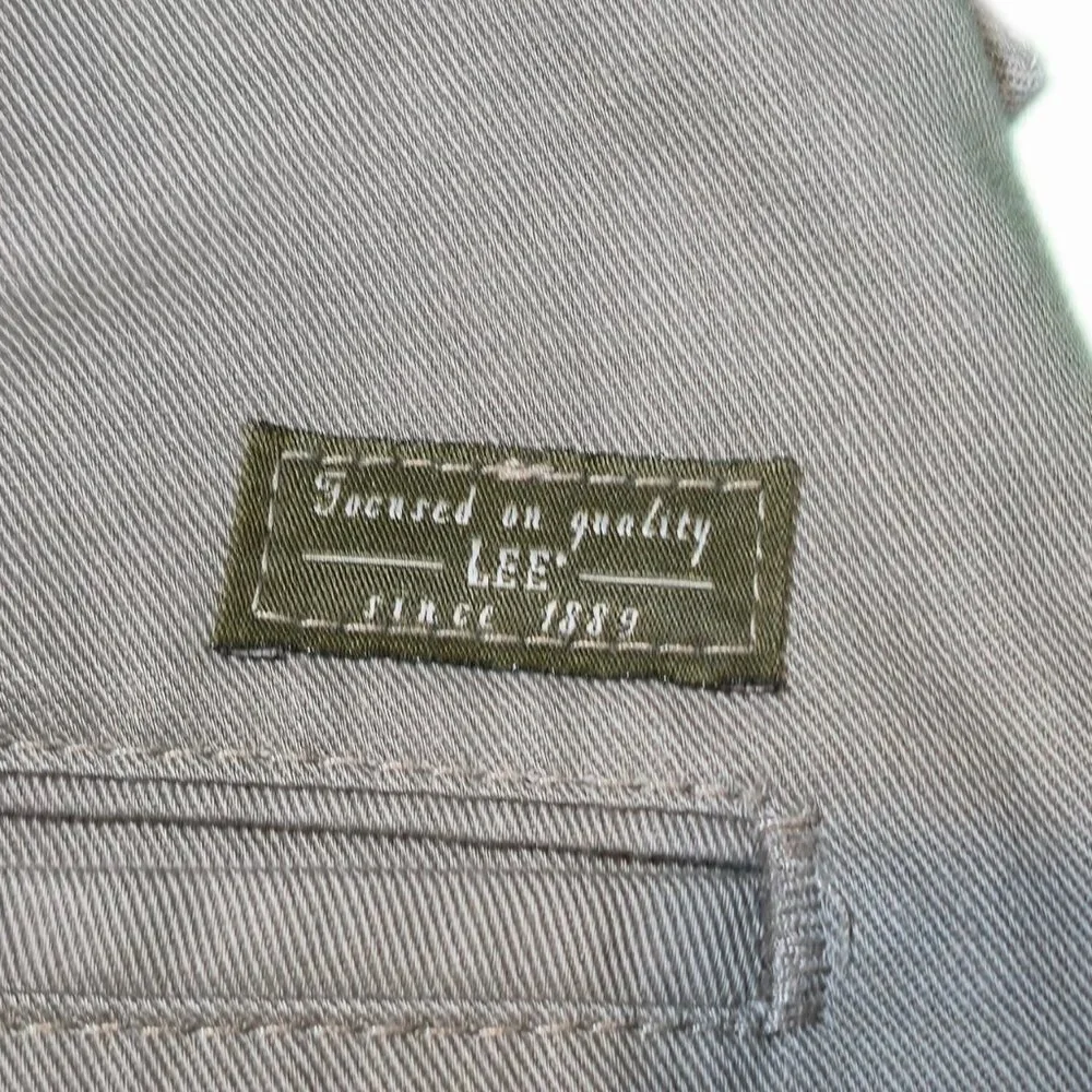 Lee Vintage Men's‎ Trousers - Straight Leg - Light Gray/Soft Lavender - Size 36